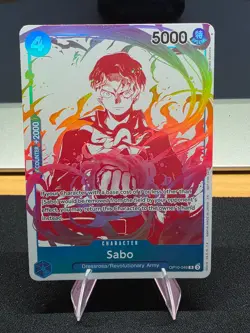 One Piece Sabo OP10-049 OP09 R Holo - Image 1