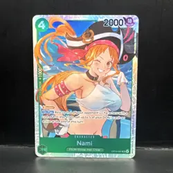2026 One Piece Azure Sea's Seven Nami Super Rare #OP14-031 - Image 1