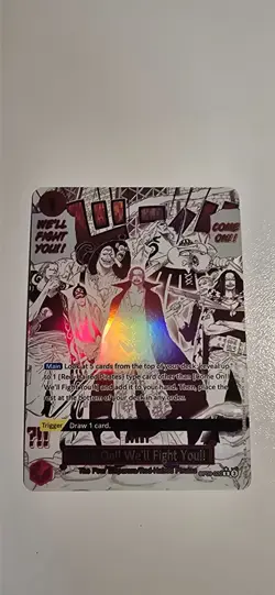 One Piece TCG Come On!! We'll Fight You!! (Alternate Art) Foil #OP09-020 NM - Image 2