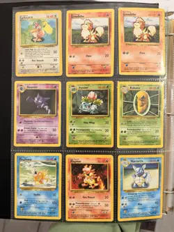 158x Pokemon Base Set + Jungle Card Lot WOTC Vintage LP-HP - Image 2