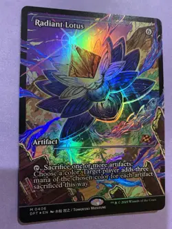 Radiant Lotus Showcase FOIL 0406-Magic the Gathering: Aetherdrift-NM - Image 1