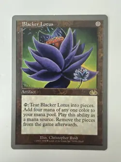 Magic: The Gathering - MTG - Blacker Lotus - Unglued - Rare - Artifact- M/NM - Image 1