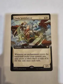 Ondu Spiritdancer (Extended Art) Commander Masters Regular - Image 1
