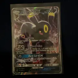 2017 Pokemon Sun & Moon UMBREON GX #80 Full Art Holo SGC 9 Mint - Image 1