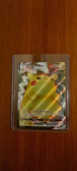 Pokemon TCG Pikachu VMAX Vivid Voltage 044/185 Regular Ultra Rare - Image 3