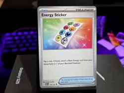 ENERGY STICKER UNCOMMON 159/165 151 POKEMON NM - Image 1