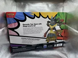 Pokemon Ascended Hero’s Premium Poster Collection Mega Lucario. Sealed! InHand - Image 2