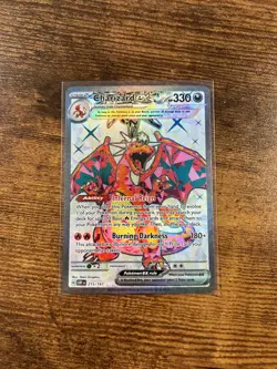 Pokemon Scarlet & Violet Obsidian Flames Charizard Ex 215/197 - Image 1