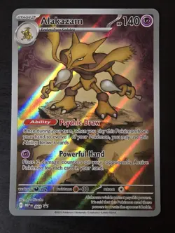 Alakazam 009 - Mega Evolution - Black Star Promo - Pokemon - Image 1