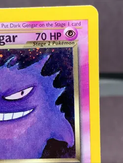 Pokemon TCG Dark Gengar 6/105 Neo Destiny Holo Rare WOTC VTG 2002 - Image 3