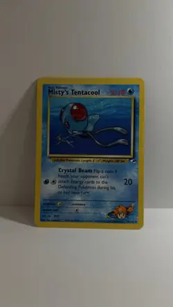 Pokemon TCG Misty's Tentacool 057/132 Gym Heroes Unlimited Non-Holo Regular NM - Image 3
