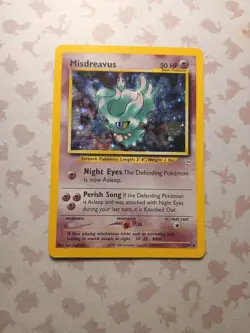 Pokemon TCG Misdreavus Holo Rare Neo Revelation 11/64 MP Condition Holo Eyes🔥🔥 - Image 1