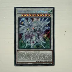 YuGiOh! Shooting Majestic Star Dragon - DAMA-EN039 - Secret Rare - 1st Ed - Image 1
