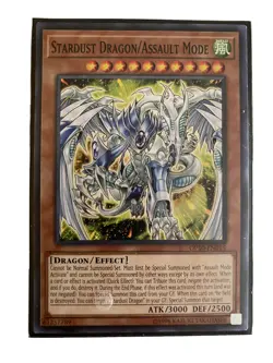 YUGIOH Stardust Dragon / Assault Mode Deck with Sleeves Complete 41 - Cards - Image 1