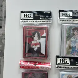 Official Anime card sleeves Kaguya Love Is War TCG CCG Chika US Seller - Image 1