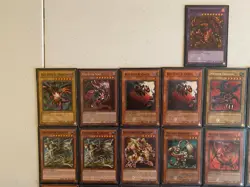 YUGIOH Red-Eyes B. Dragon Deck w/ BRAND NEW SLEEVES Complete 41 - Cards - Image 5