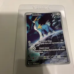 Pokemon TCG Cobalion 144/086 Illustration Rare Black Bolt NM - Image 1
