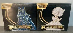 Mega Evolution Elite Trainer Box ETB Set Lucario & Gardevoir - Factory Sealed 🔥 - Image 1