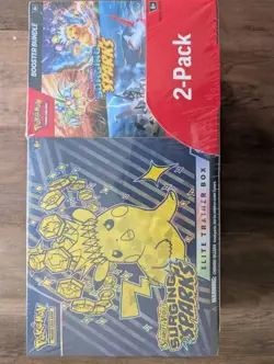 Pokemon TCG Surging Sparks EliteTrainer Box & Booster Bundle 2-Pack (Sealed) - Image 2