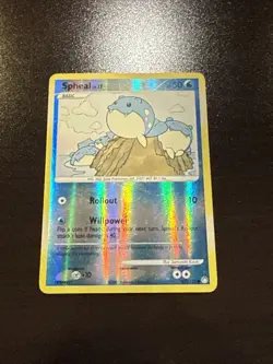 Spheal 102/123 Common Mysterious Treasures Pokemon Reverse Holo Near Mint - Image 1