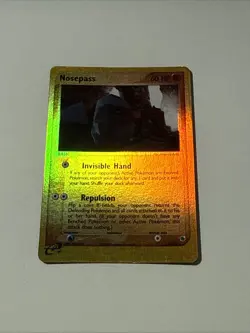 Nosepass - Ruby and Sapphire Reverse Holo Rare - 18/109 Pokemon Tcg Vintage - Image 1