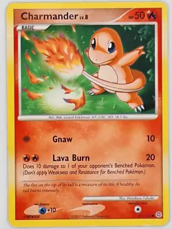 Charmander 82/132 Pokemon - Diamond and Pearl Secret Wonders MP - Image 1