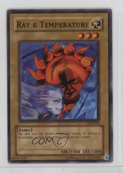 Ray & Temperature YuGiOh Legend of Blue Eyes White Dragon #LOB-035 2002 - Image 1
