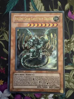 Ancient Gear Gadjiltron Dragon SD10-EN001 Structure Deck: Machine Re-Volt 1st - Image 1