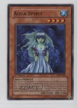 Aqua Spirit 1st Ed. YuGiOh Labyrinth of Nightmare #LON-068 2003 - Image 1