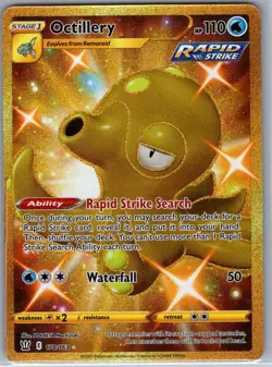 Octillery (Secret) 178/163 SWSH05: Battle Styles - Pokemon Card - NM - Image 1