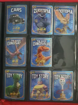 20x Card Fun Disney 100 Adventure Set Sail Complete SR Set TOY STORY, CARS - Image 3
