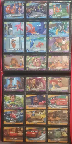 32x Card.Fun Disney 100 Platinum Edition Complete R Holo Set CARS, TOY STORY - Image 1