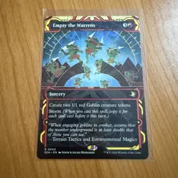 Empty The Warrens - Mystical Archive Secrets Of Strixhaven Magic Gathering MTG - Image 1