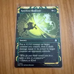 Knockout Maneuver - Mystical Archive Secrets Of Strixhaven Magic Gathering MTG - Image 1