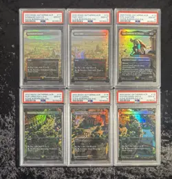 PSA 10 Ezio Auditore 113 ACR MTG Borderless Foil Assassin's Creed Full Scene - Image 1