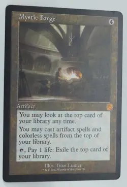Magic the Gathering The Brothers War Retro Frame Artifacts #36 Mystic Forge - Image 5