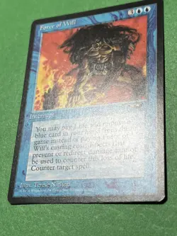 **Force of Will** ~Alliances~ Magic the Gathering, Light Play (LP) - Image 4