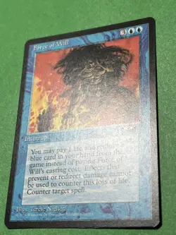 **Force of Will** ~Alliances~ Magic the Gathering, Light Play (LP) - Image 5