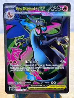 Phantasmal Flames Mega Charizard X ex 109/094 Ultra Rare Pokemon NM/M - Image 1
