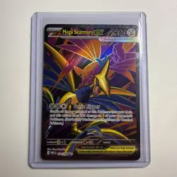 Pokemon TCG Mega Skarmory Ex 106/ Ultra Rare Holo Full Art Perfect Order - Image 1