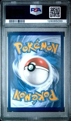 2025 POKEMON DESTINED RIVALS POKEMON CENTER ETB TEAM ROCKET'S WOBBUFFET PSA 9 - Image 2
