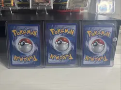 Pokemon TCG Set Of 3 Vintage Eevee Evolution Cards Read Description - Image 2