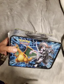 Pokemon 2019 Collector’s Chest Tin Armored Mewtwo Charizard FACTORY SEALED - Image 5