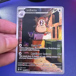 Pokemon TCG - Perfect Order: Raticate 099/088 - Illustration Rare - NM - CLEAN - Image 1
