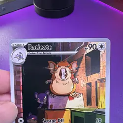 Pokemon TCG - Perfect Order: Raticate 099/088 - Illustration Rare - NM - CLEAN - Image 4