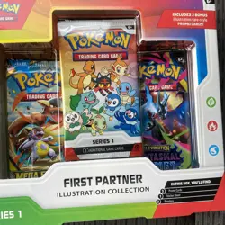 Pokemon First Partner Illustration Collection Series 1 Box Lot of 2 Promo SEALED - Image 3