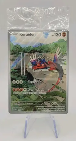 Pokemon TCG: Koraidon SVP 014 Black Star Promo Scarlet & Violet - NM - Image 1