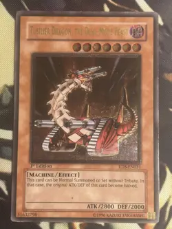 Yugioh: Fusilier Dragon, The Dual-Mode Beast - RDS-EN031 Ultimate Rare 1st Ed MP - Image 1