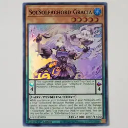 SolSolfachord Gracia - ANGU-EN018 - NM/VLP - Super Rare - 1st ed - Yugioh - Image 1