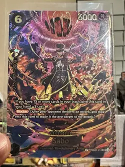 One Piece CCG Sabo (PRB02-014) (SP) - Adventure on Kami's Island (OP15-EB04) - Image 1